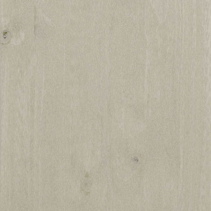 vidaXL Élément haut de bahut HAMAR blanc 85x35x100 cm bois massif