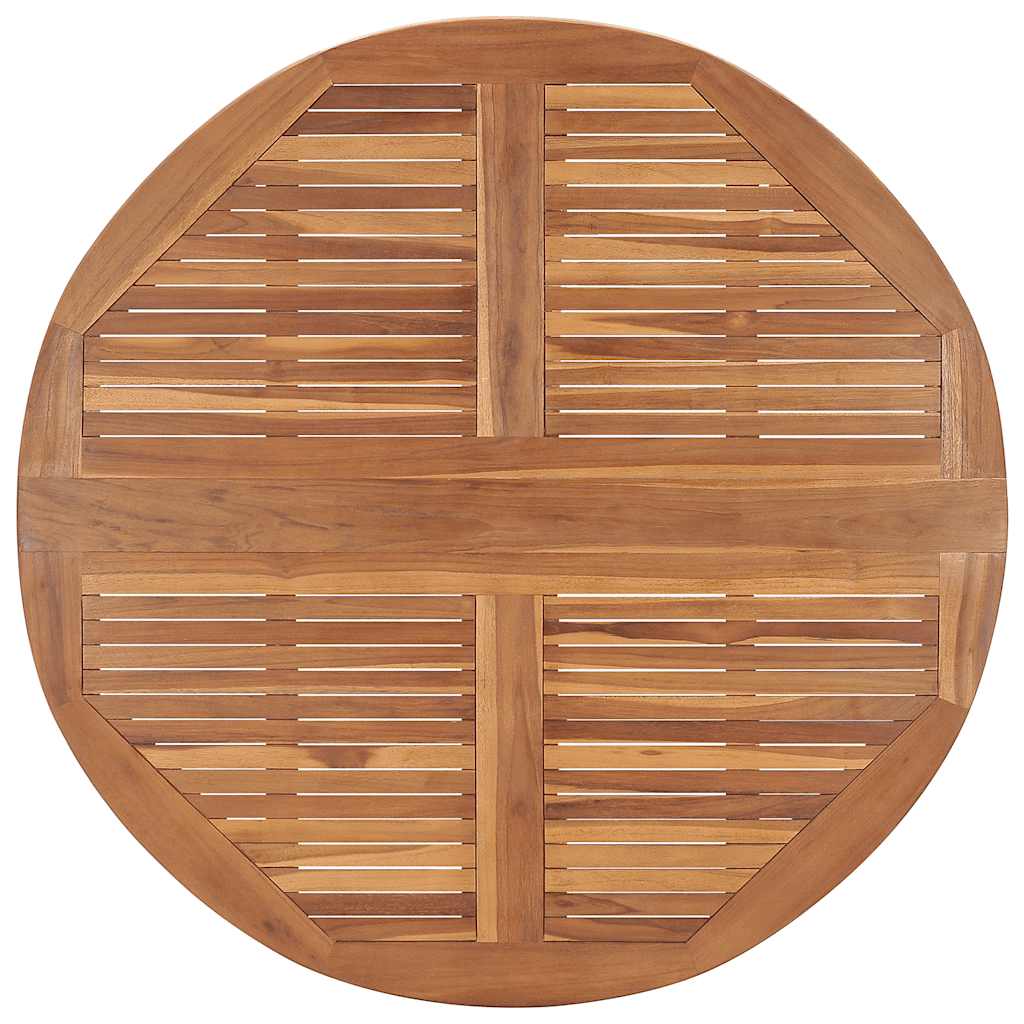 vidaXL 5-tlg. Garten-Essgruppe Klappbar Massivholz Teak