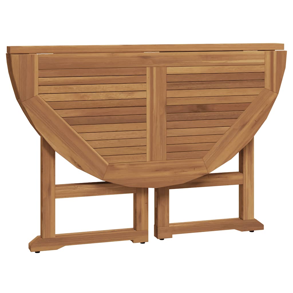 vidaXL 5-tlg. Garten-Essgruppe Klappbar Massivholz Teak