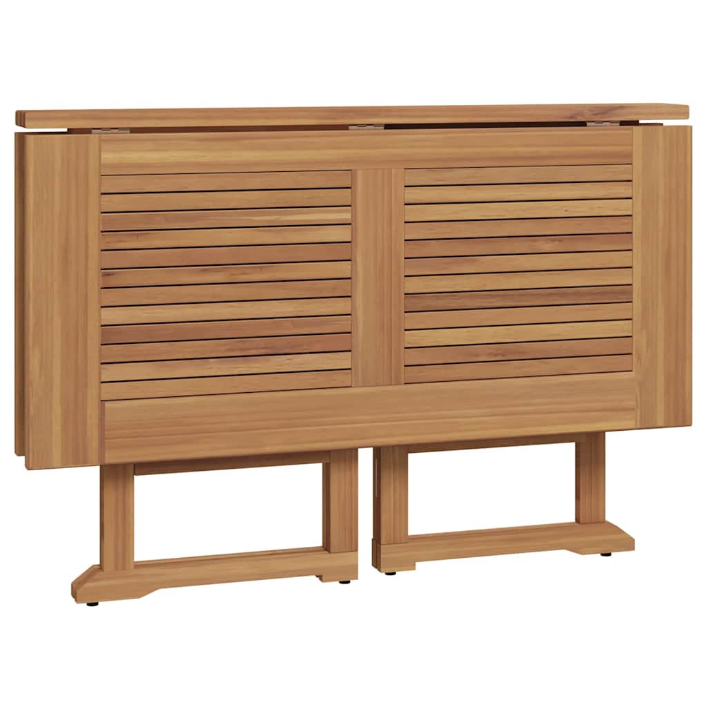 vidaXL 5-tlg. Garten-Essgruppe Klappbar Massivholz Teak