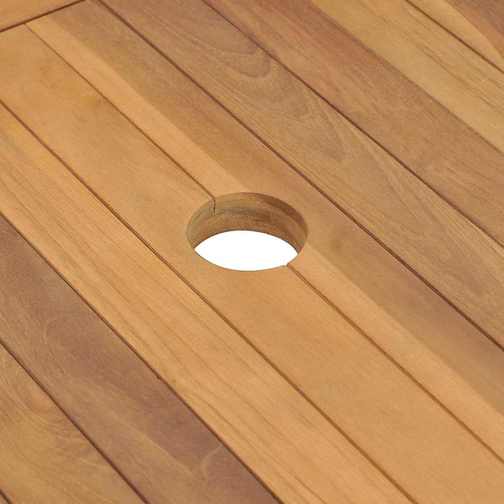 vidaXL Meuble lavabo avec lavabo en marbre crème Bois de teck massif