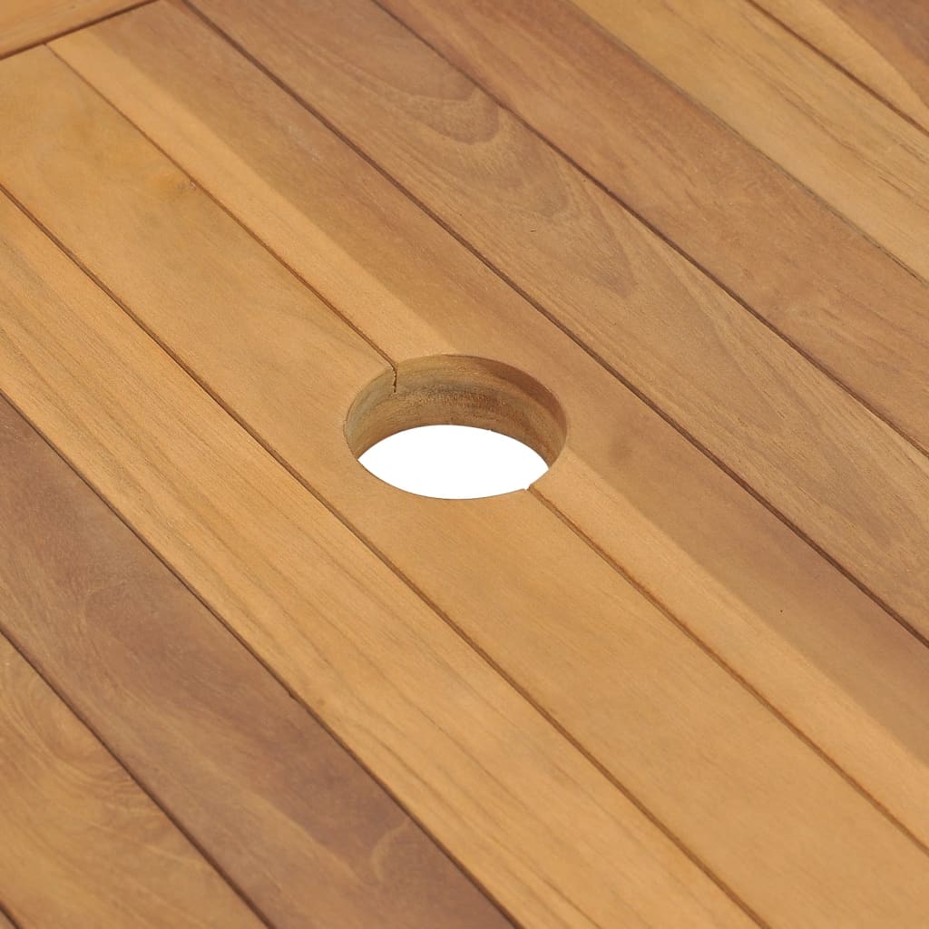 Meuble de salle de bain avec lavabo en marbre Bois de teck massif Noir vidaXL