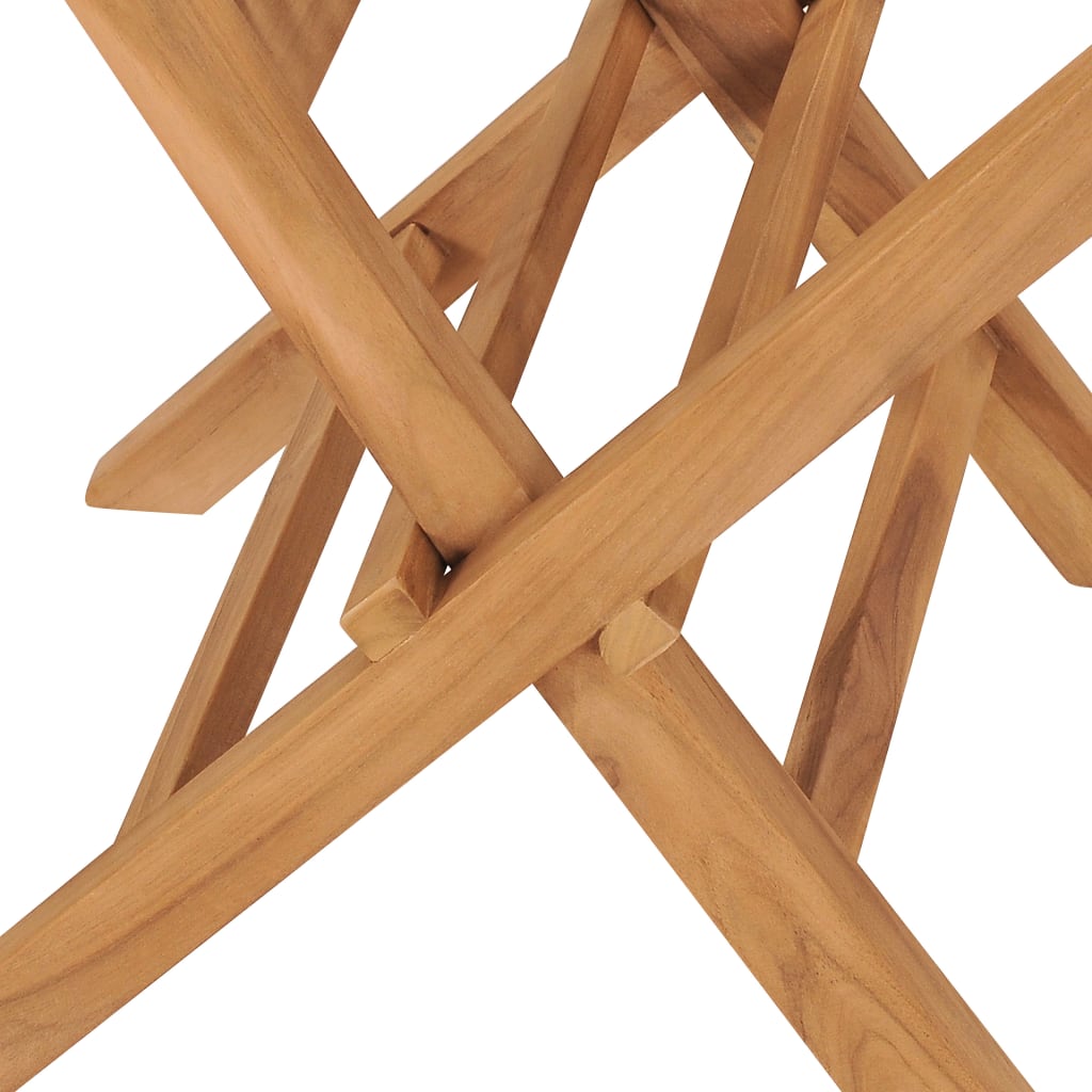 vidaXL Chaises de jardin pliantes 8 pcs. Bois de teck massif