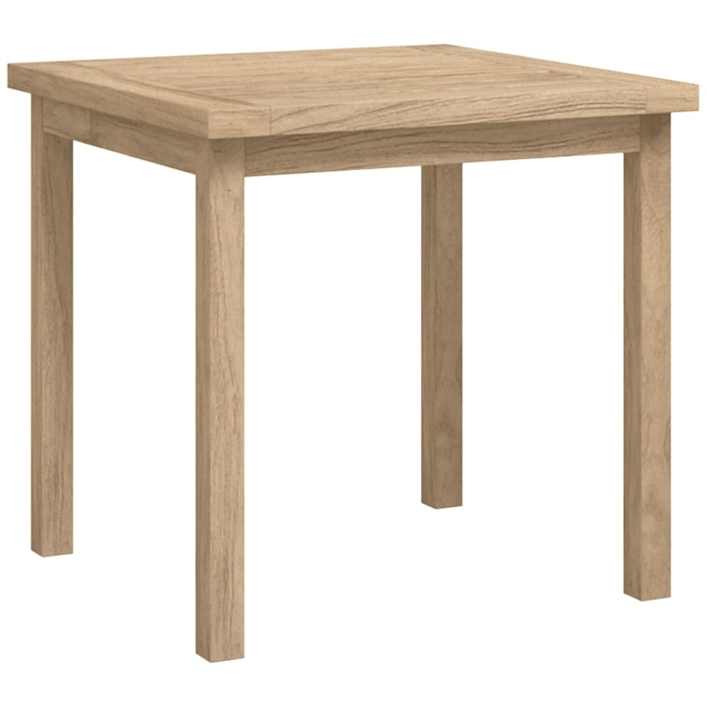 vidaXL Table d'appoint 45x45x45 cm en bois de teck massif