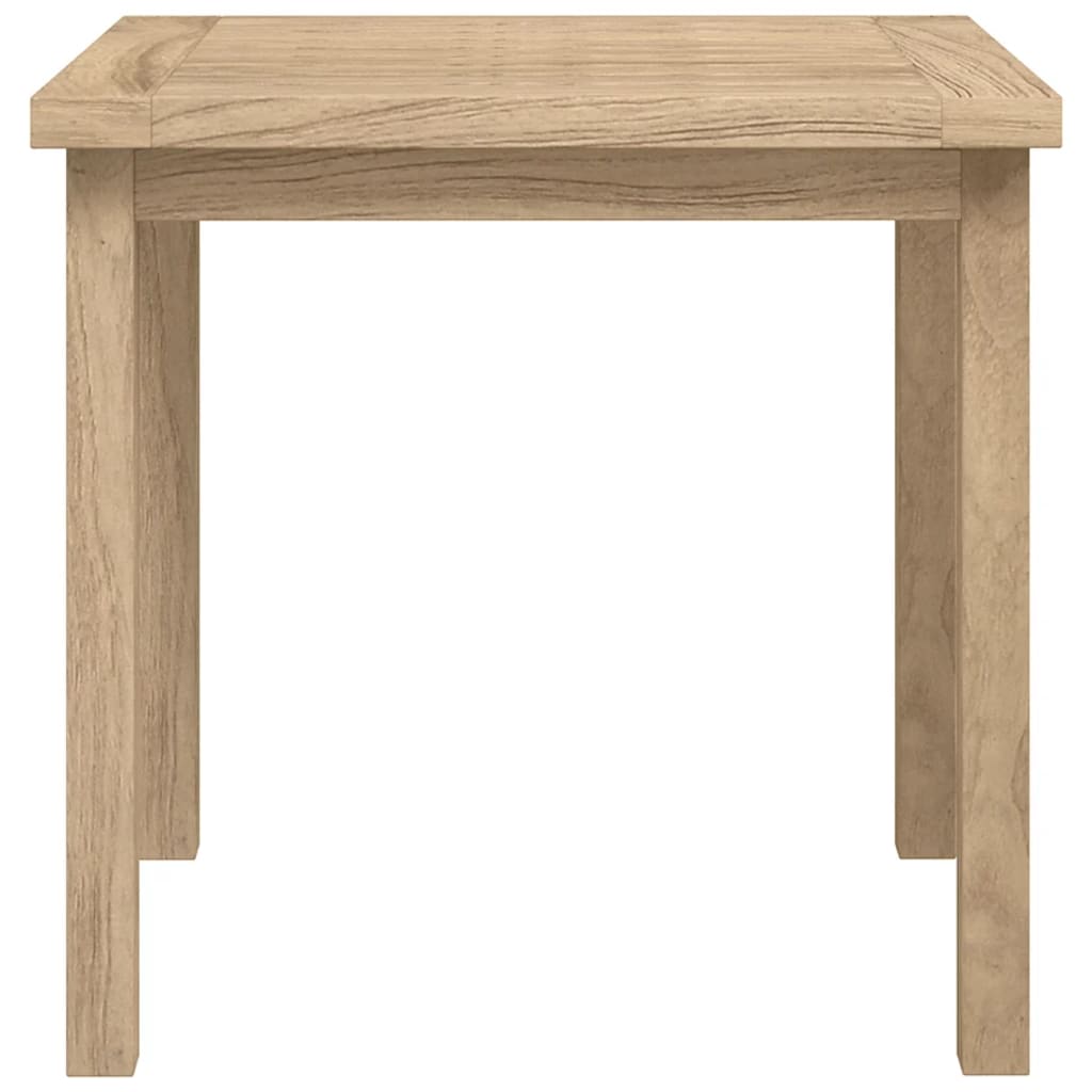 vidaXL Table d'appoint 45x45x45 cm en bois de teck massif