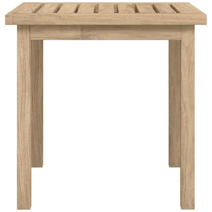 vidaXL Table d'appoint 45x45x45 cm en bois de teck massif