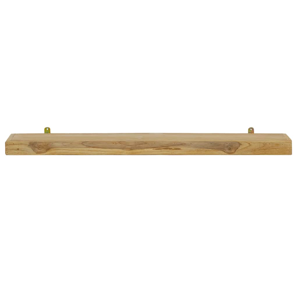 vidaXL Wandregale 2 Stk. 90x15x4 cm Massivholz Teak