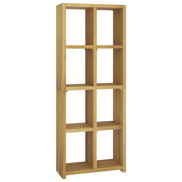 vidaXL Bücherregal 70x30x180 cm Massivholz Teak