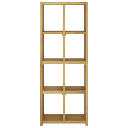 vidaXL Bücherregal 70x30x180 cm Massivholz Teak