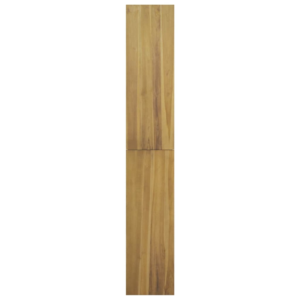 vidaXL Bücherregal 70x30x180 cm Massivholz Teak