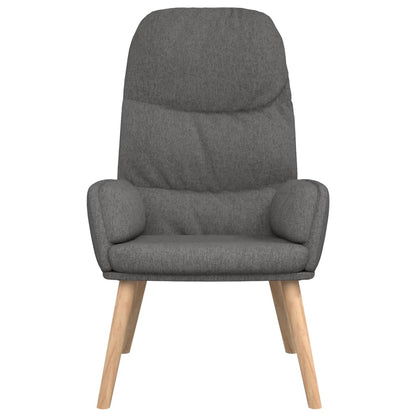 vidaXL Fauteuil relax Gris clair Tissu