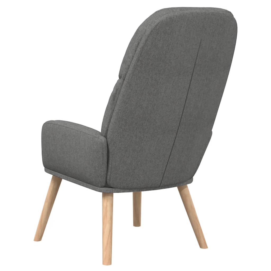 vidaXL Fauteuil relax Gris clair Tissu