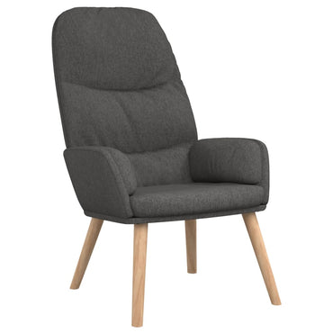 vidaXL Relaxsessel Dunkelgrau Stoff