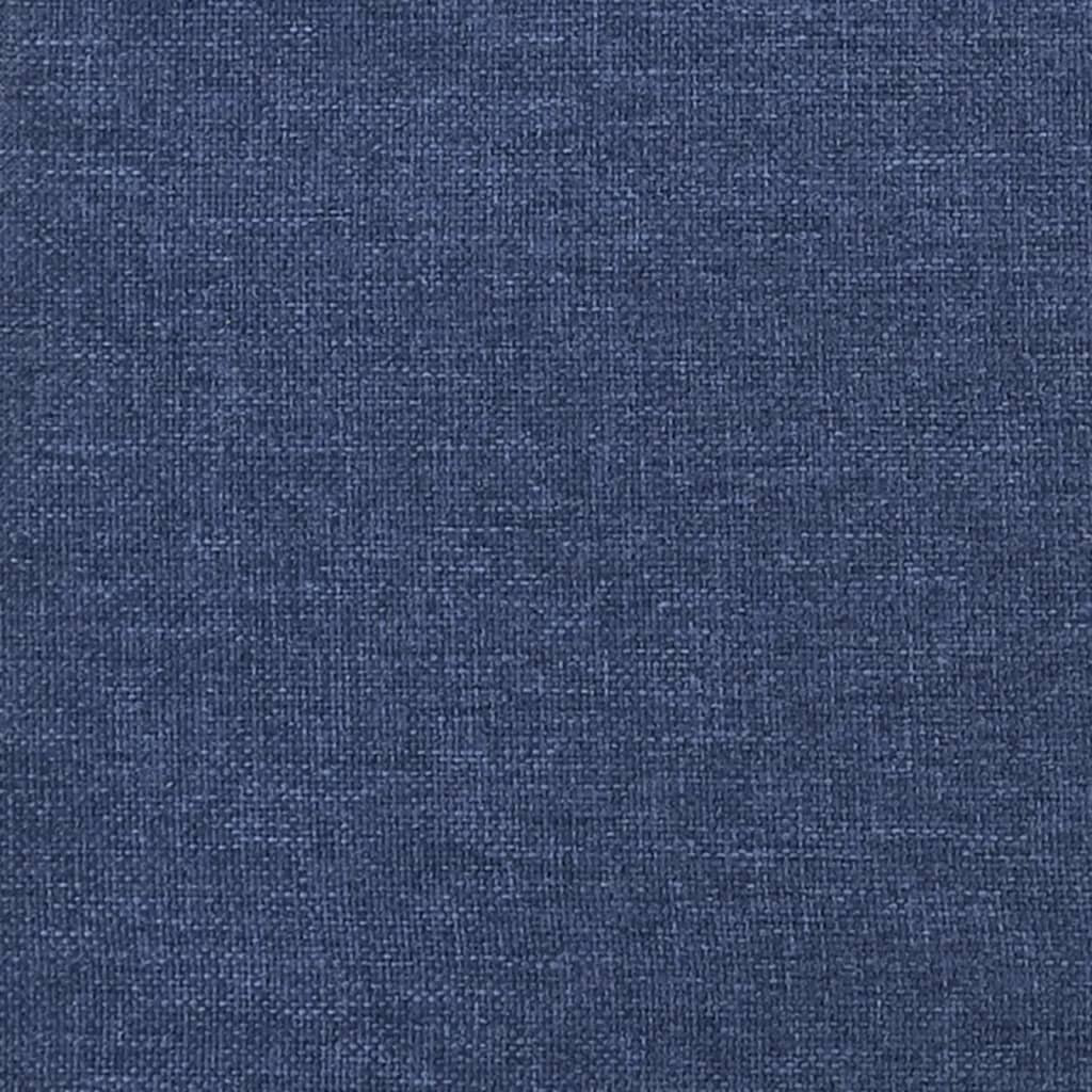 vidaXL Relaxsessel Blau Stoff