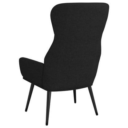 vidaXL Relaxsessel Schwarz Stoff