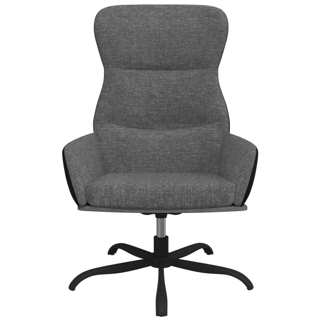 vidaXL Relaxsessel Hellgrau Stoff