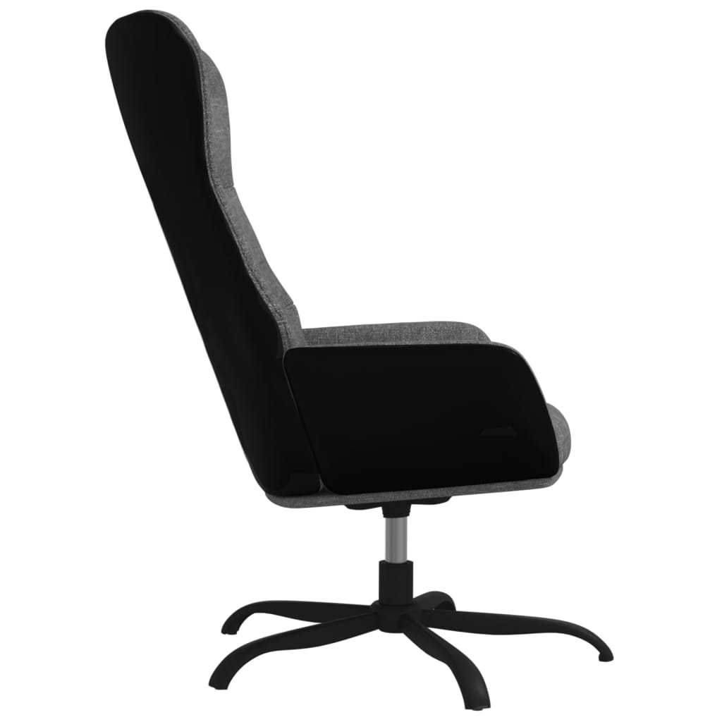 vidaXL Relaxsessel Hellgrau Stoff