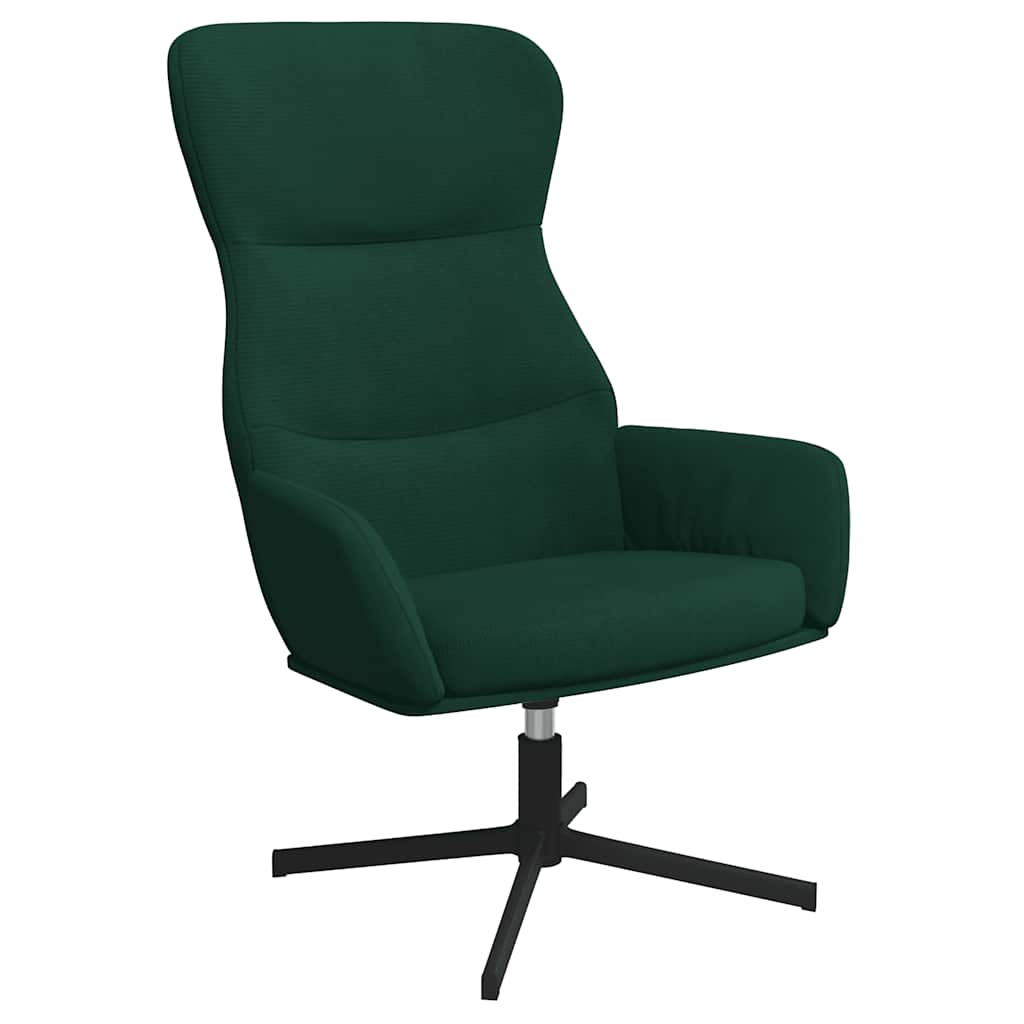 vidaXL Relaxsessel Dunkelgrün Samt