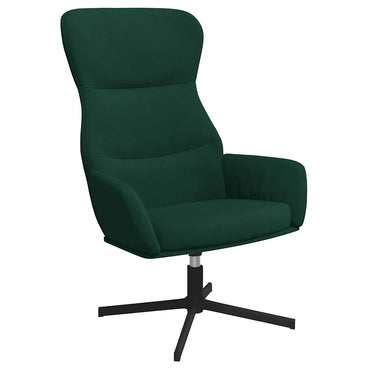vidaXL Relaxsessel Dunkelgrün Samt