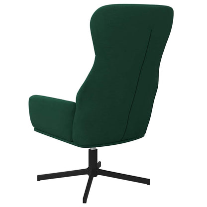 vidaXL Relaxsessel Dunkelgrün Samt
