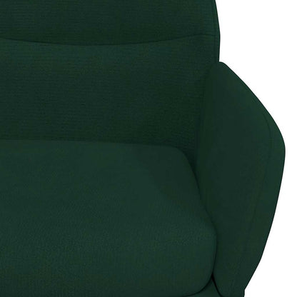 vidaXL Relaxsessel Dunkelgrün Samt