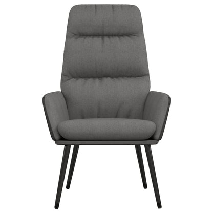 vidaXL Relaxsessel Hellgrau Stoff