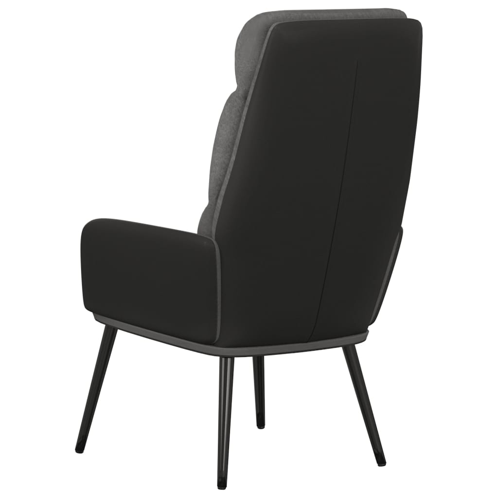 vidaXL Relaxsessel Hellgrau Stoff