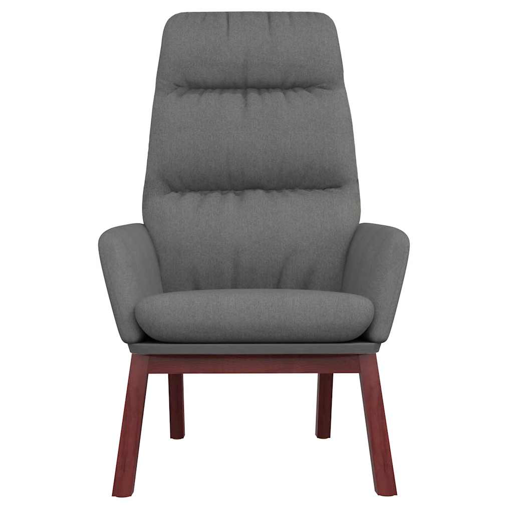 vidaXL Relaxsessel Hellgrau Stoff