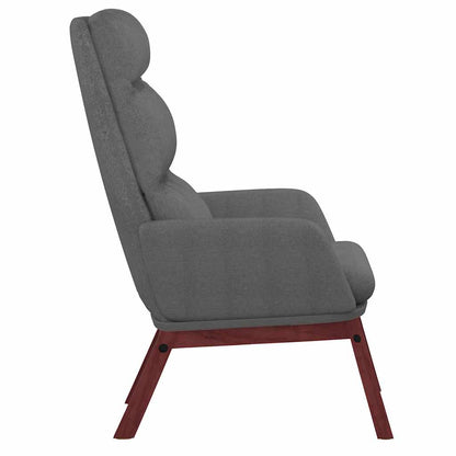 vidaXL Relaxsessel Hellgrau Stoff