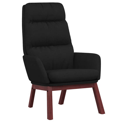 vidaXL Relaxsessel Schwarz Stoff