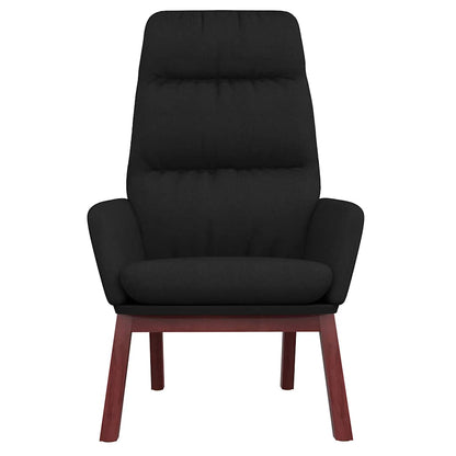 vidaXL Relaxsessel Schwarz Stoff