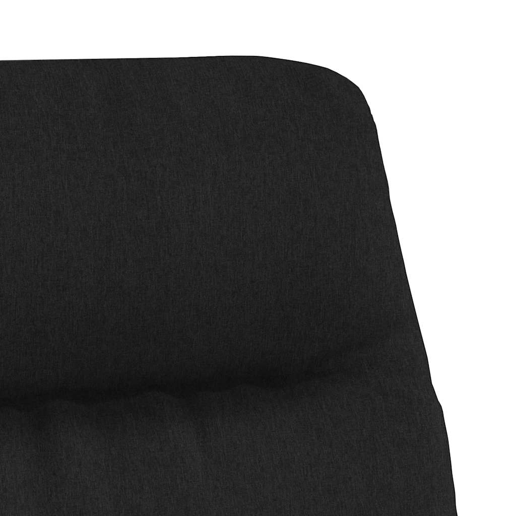 vidaXL Relaxsessel Schwarz Stoff