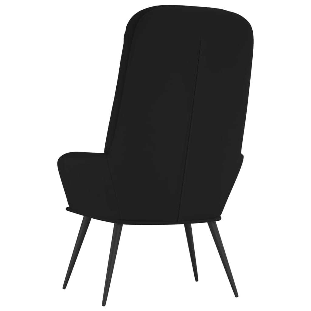vidaXL Relaxsessel Schwarz Samt