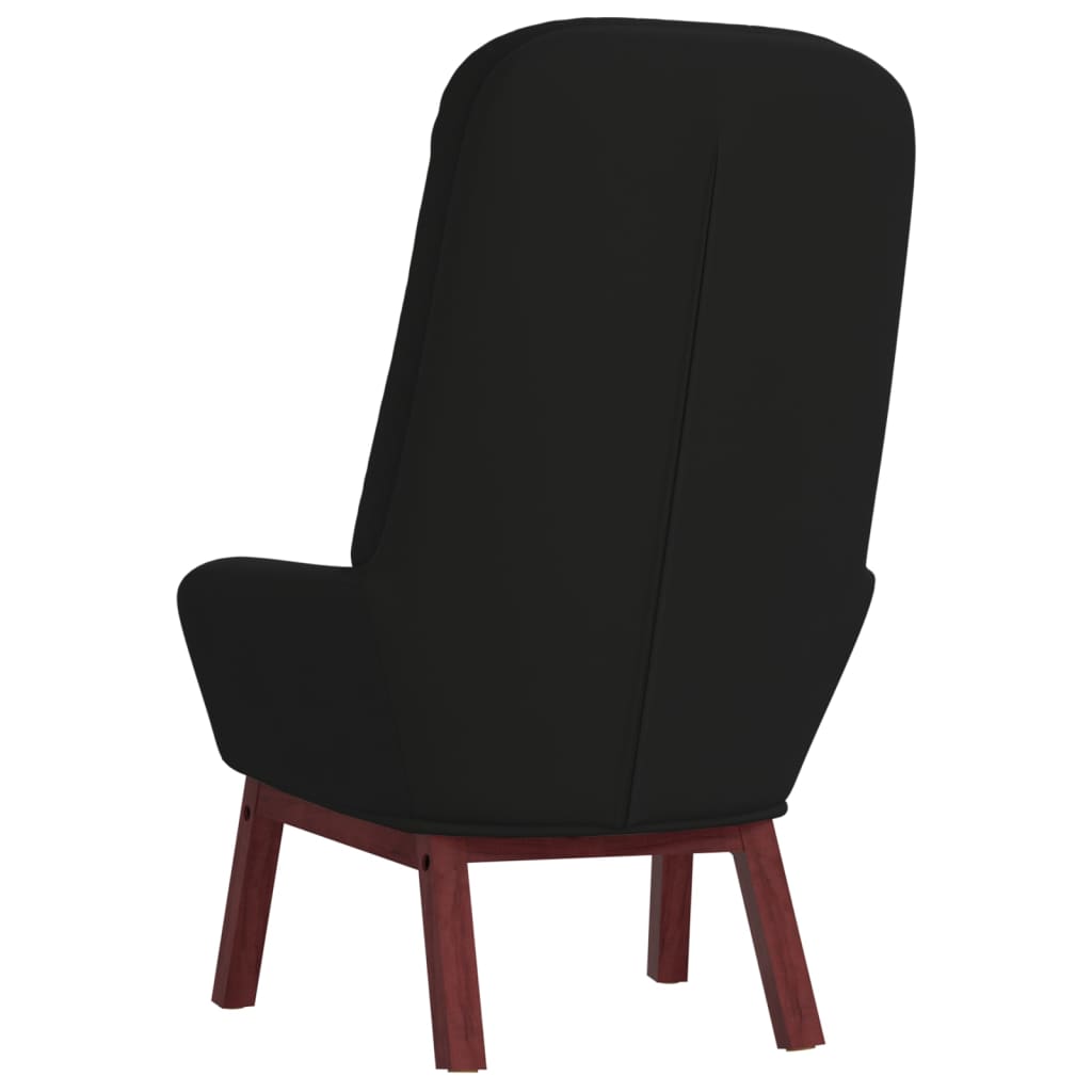 vidaXL Relaxsessel Schwarz Samt
