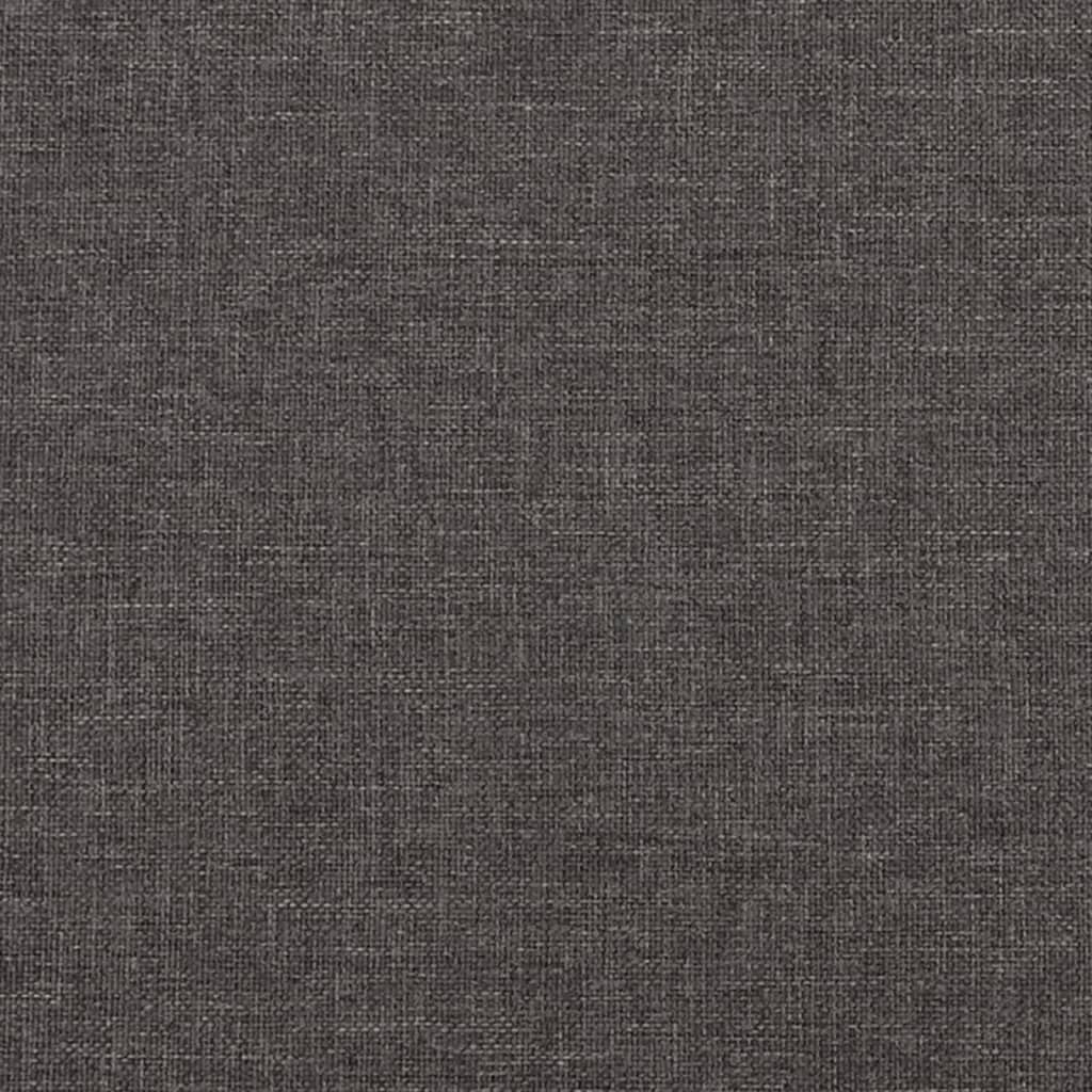 vidaXL Relaxsessel Dunkelgrau Stoff und PVC