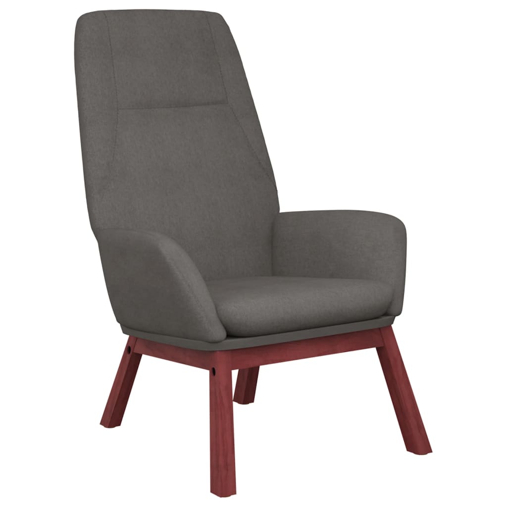 vidaXL Relaxsessel Hellgrau Stoff