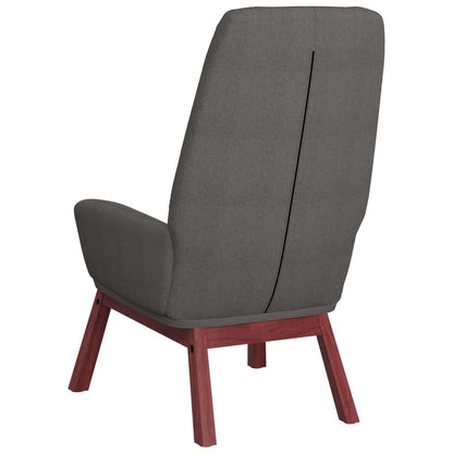 vidaXL Relaxsessel Hellgrau Stoff