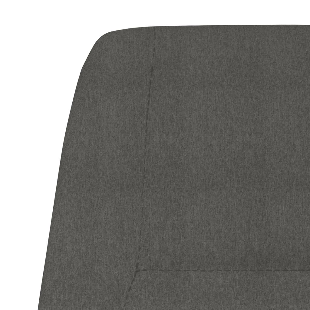 vidaXL Relaxsessel Dunkelgrau Stoff