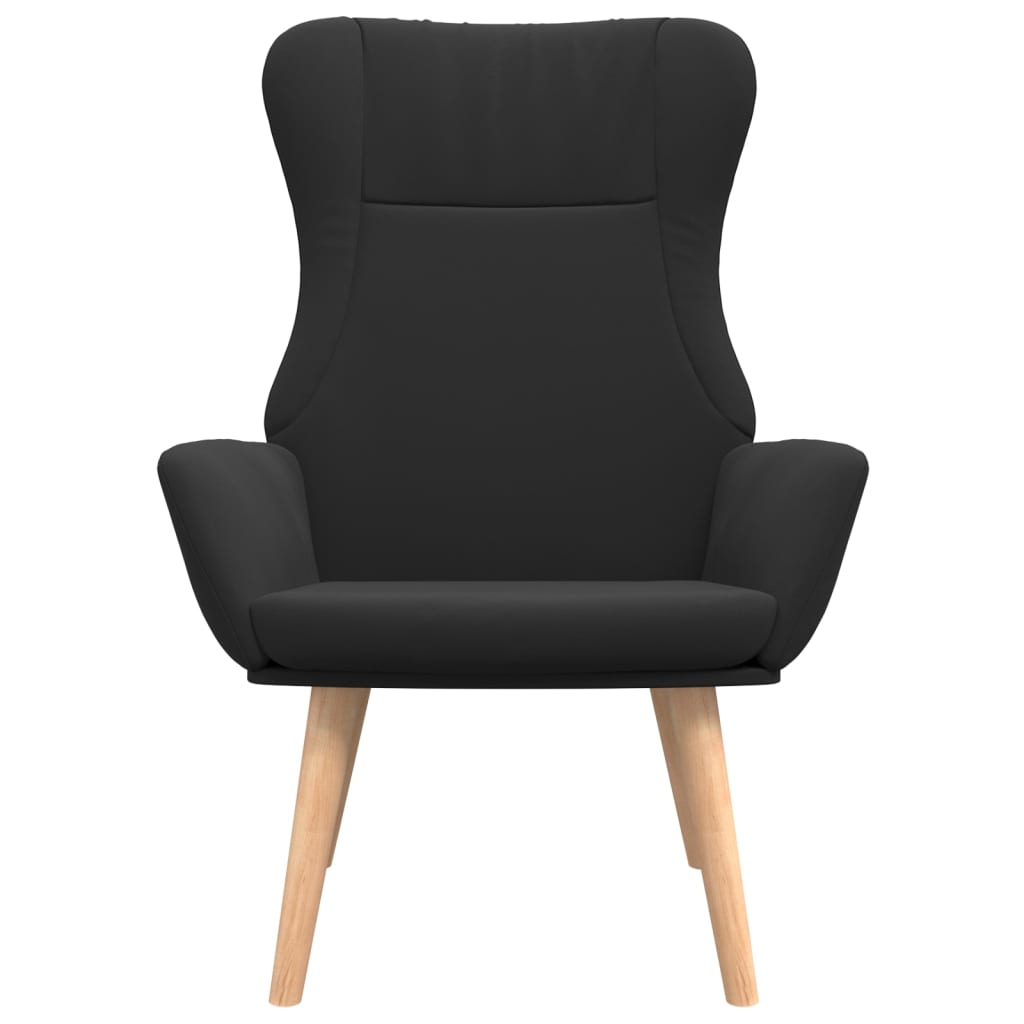 vidaXL Relaxsessel Schwarz Stoff