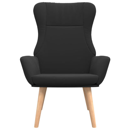 vidaXL Relaxsessel Schwarz Stoff