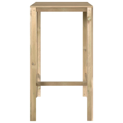 vidaXL Bartisch 60x60x110 cm Imprägniertes Kiefernholz