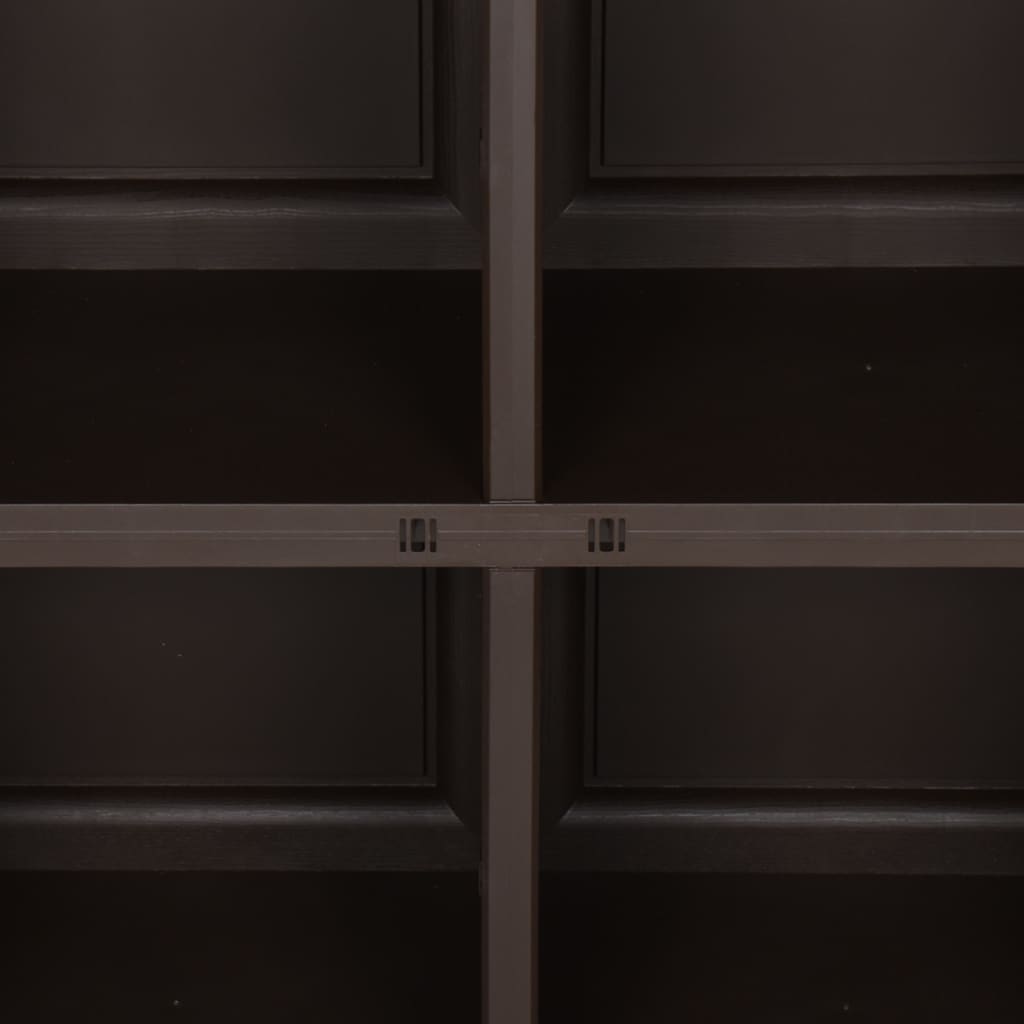 vidaXL Kunststoffschrank 79x43x85,5 cm Holzdesign Braun