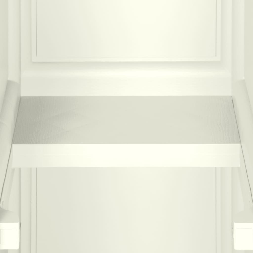 vidaXL Kunststoffschrank 40x43x164 cm Holzdesign Vanilleeis
