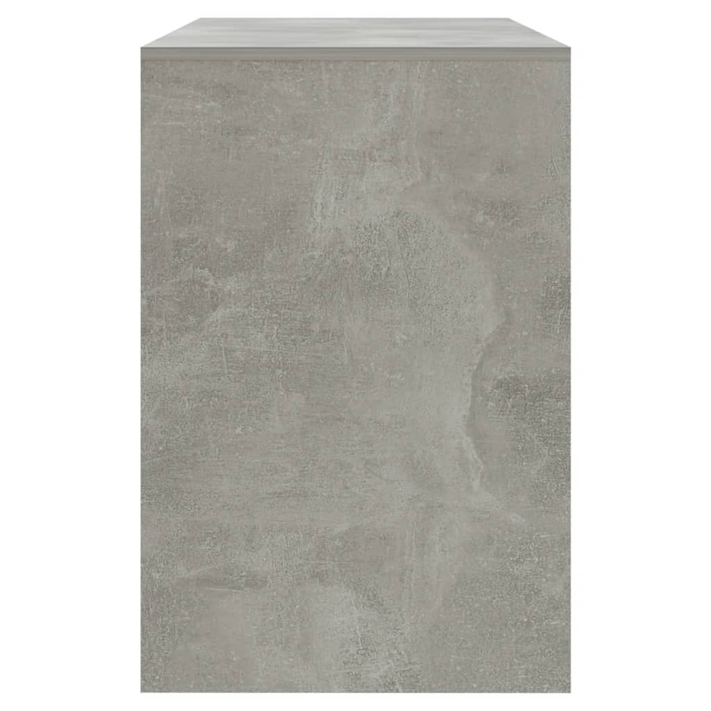 vidaXL Ensemble de salle à manger 3 pcs Gris béton Bois d'ingénierie