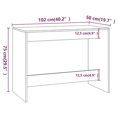 vidaXL Ensemble de salle à manger 3 pcs Gris béton Bois d'ingénierie