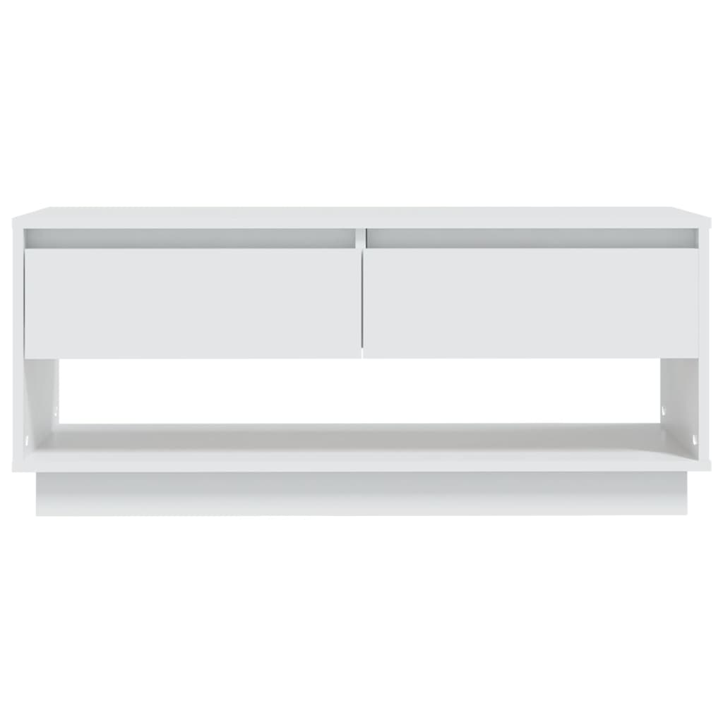 vidaXL TV-Schrank Weiß 102x41x44 cm Holzwerkstoff