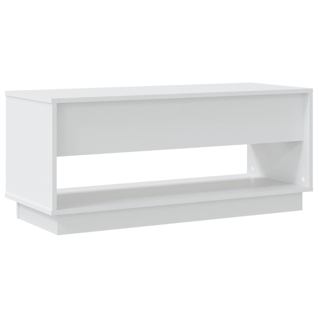 vidaXL TV-Schrank Weiß 102x41x44 cm Holzwerkstoff