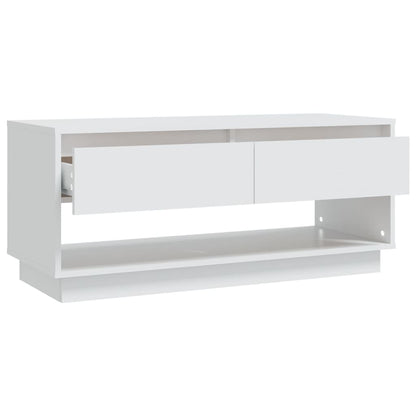 vidaXL TV-Schrank Weiß 102x41x44 cm Holzwerkstoff