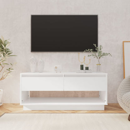 vidaXL TV-Schrank Weiß 102x41x44 cm Holzwerkstoff
