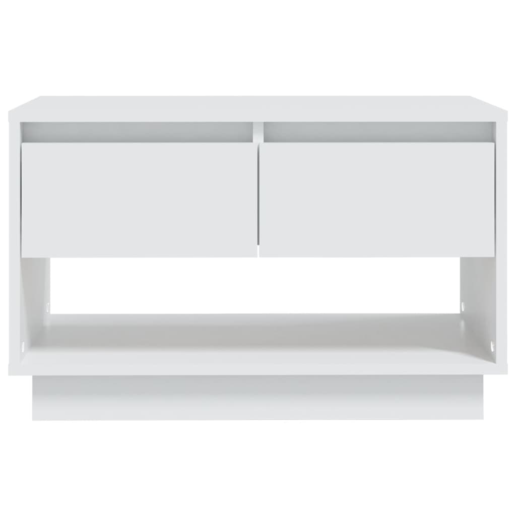 Meuble TV vidaXL blanc 70x41x44 cm aggloméré